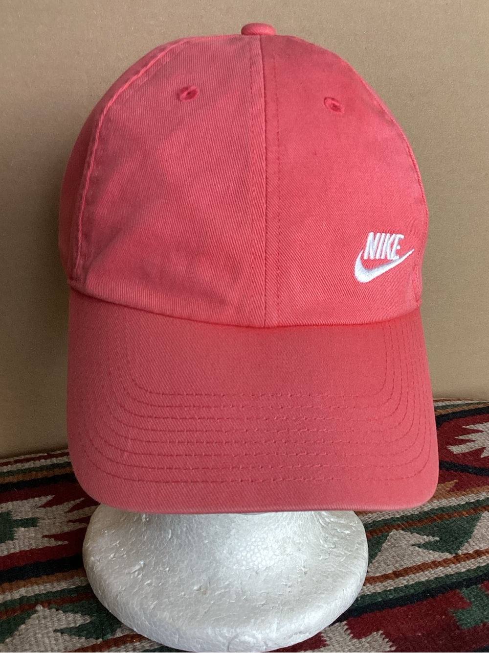Nike heritage 86 Adjustable Dad Hat coral pink